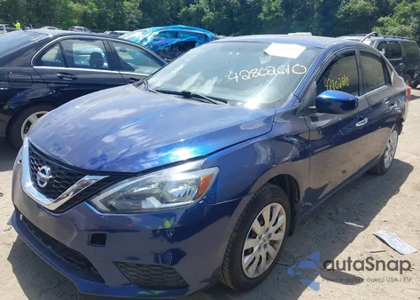 2017 Nissan Sentra S z USA, uszkodzony, nr VIN 3N1AB7AP4HY245102